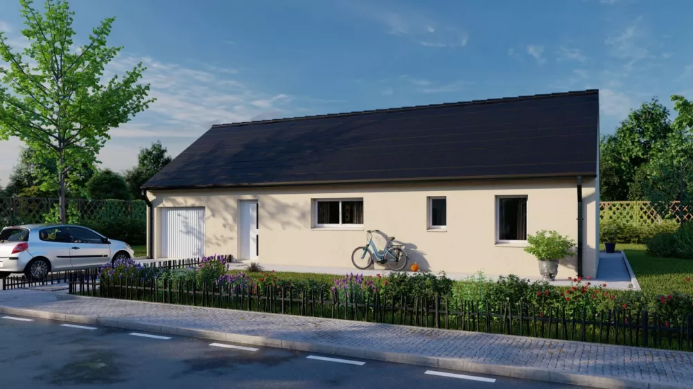Image du modèle de maison REALIA_3CH_AG_XL_RUE