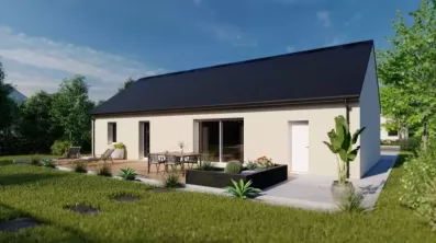 Image du modèle de maison REALIA_3CH+AG_NG_JARDIN