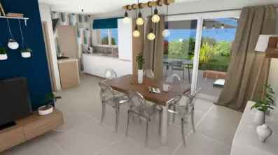 Image du modèle de maison ROSALIA 4CH GA vue intérieure 1