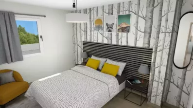 Image du modèle de maison ROSALIA 4CH GA vue intérieure 2