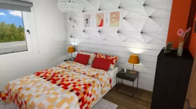 Image du modèle de maison ROSALIA 4CH+ GA vue intérieure 1