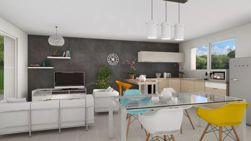 Image du modèle de maison LILIA_3CH SG PERS INTR SJR