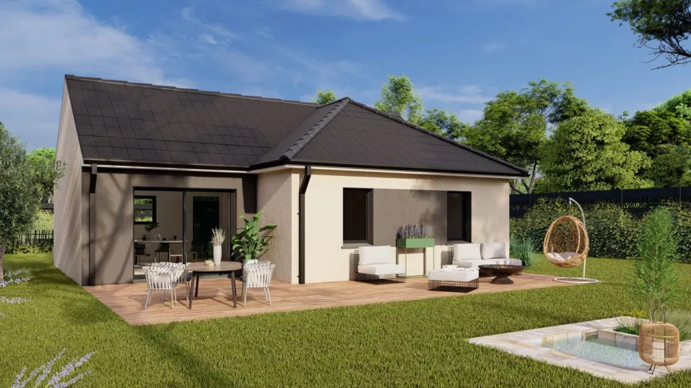 Image du modèle de maison maison_LILIA 3CH SG JARDIN BITON
