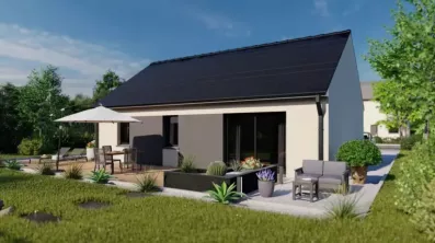 Image du modèle de maison Maison_REALIA_MV_3CH_ SG_JARDIN