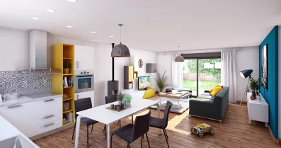 Image du modèle de maison REALIA_3CH SG VUE INTR SEJOUR 800PX