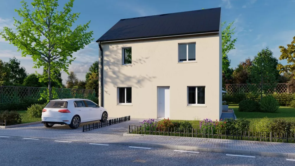 Image du modèle de maison Maison_ROSALIA_MV_R+1_3CH SG_RUE