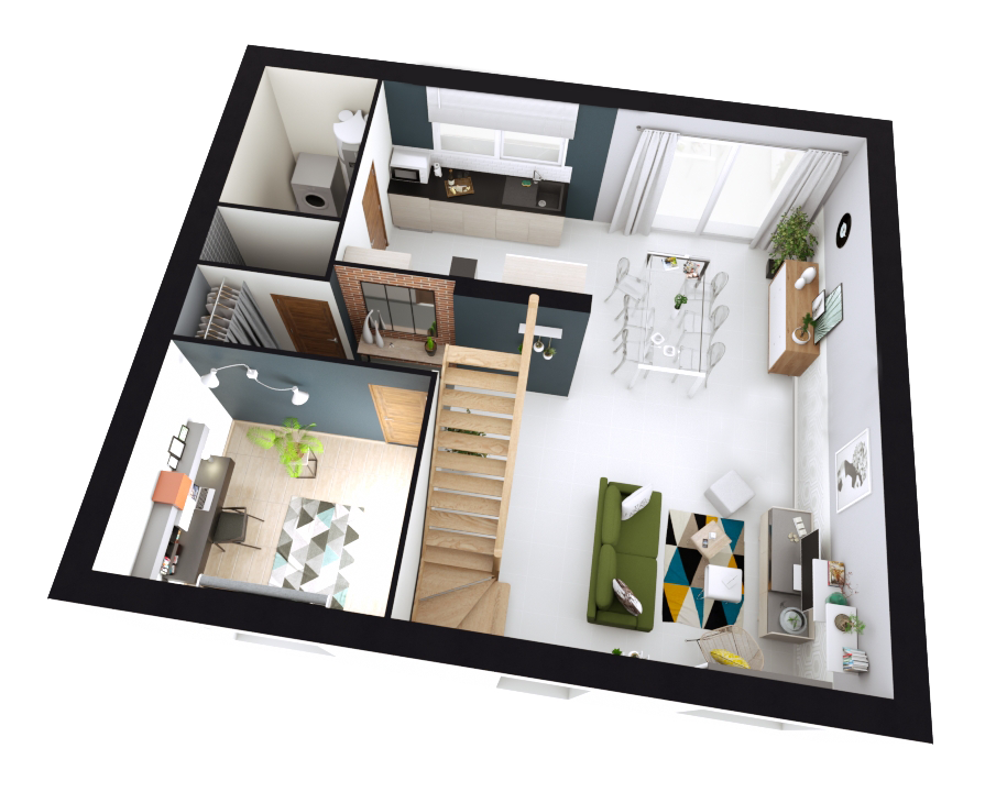 Image du modèle de maison ROSALIA_3CH_SG