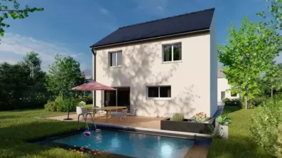 Image du modèle de maison Maison_ROSALIA_MV_R+1_4CH SG_JARDIN