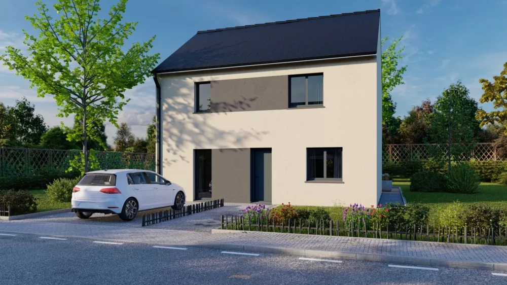 Image du modèle de maison Maison_ROSALIA_MV_R+1_4CH SG_RUE BITON