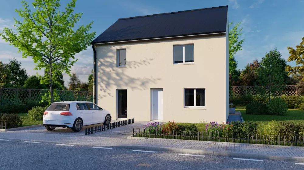 Image du modèle de maison Maison_ROSALIA_MV_R+1_4CH SG_RUE