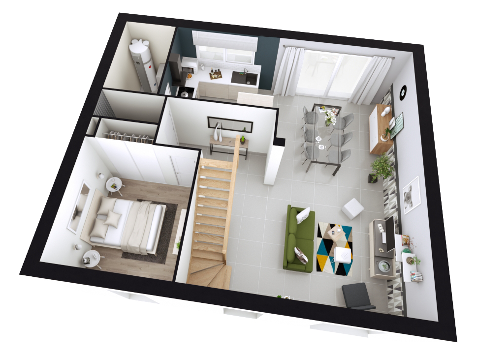 Image du modèle de maison ROSALIA_4CH_SG