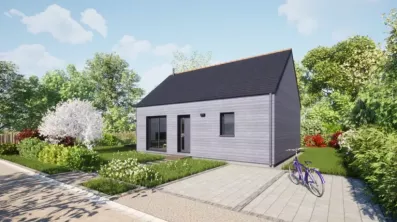 Image du modèle de maison 50 Ardoises - Vue accès