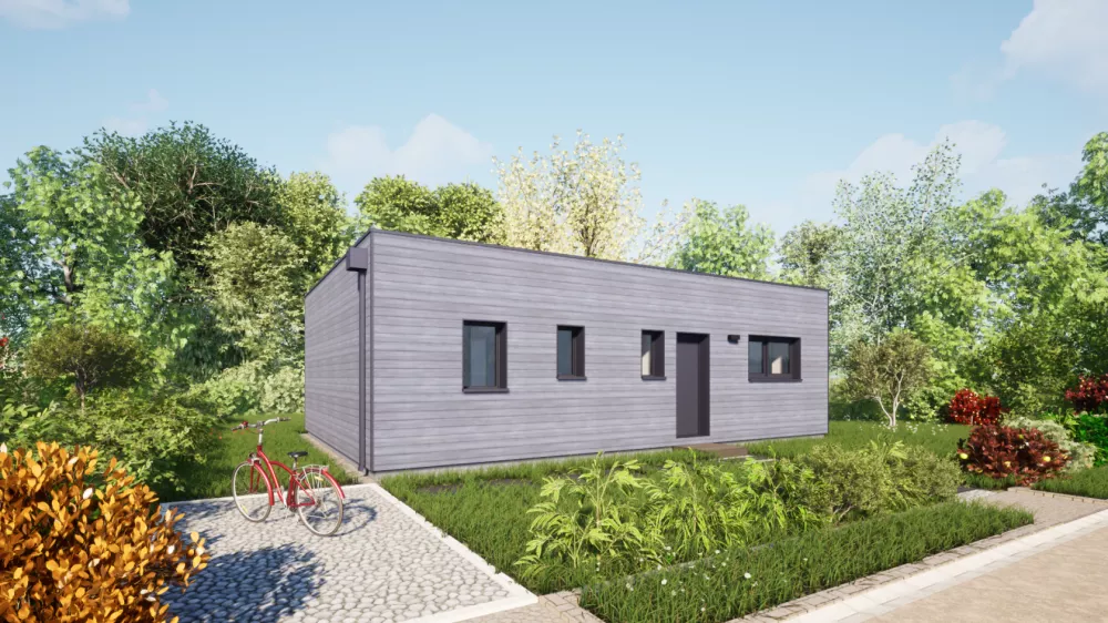 Image du modèle de maison 70 Tterrasse - Vue Accès