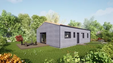 Image du modèle de maison 80 Toit Tuiles - Vue Rue