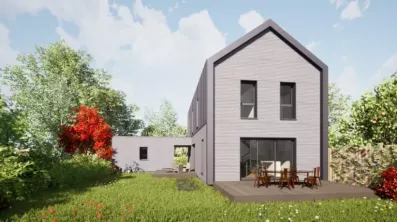 Image du modèle de maison Lusseau - Vue Jardin