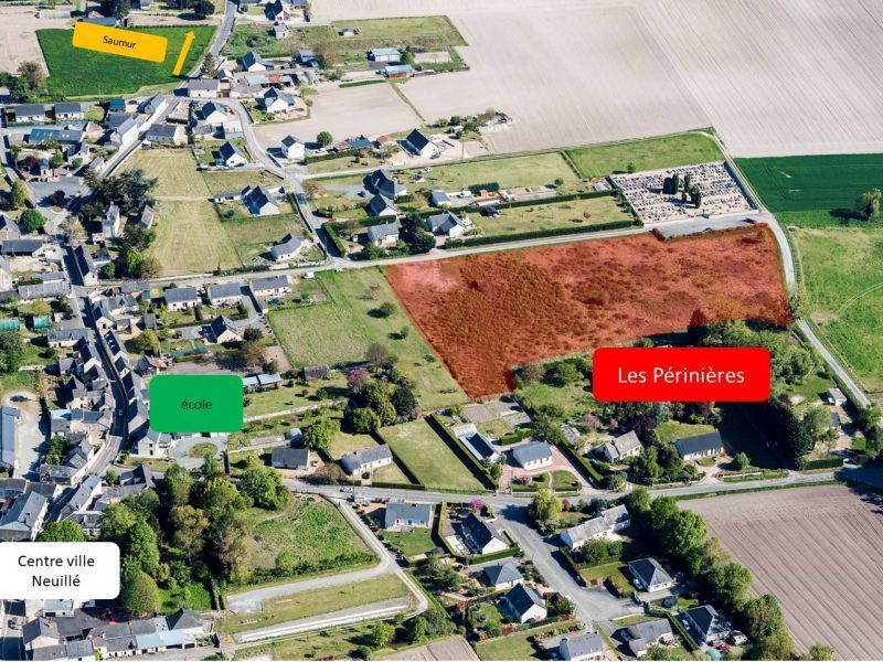 Image du terrain Terrain à bâtir de 518 m² à NEUILLE (49)