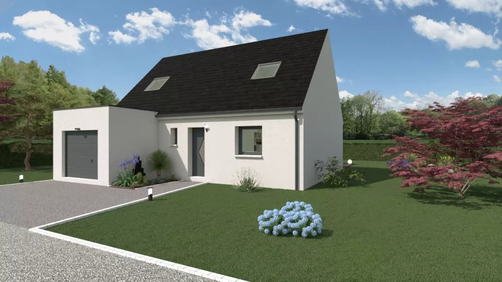 Image du modèle de maison COMBLES GARAGE TOIT PLAT