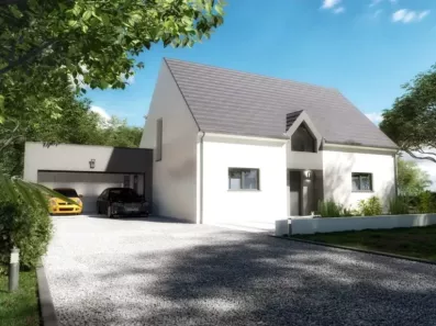 Image du modèle de maison construire-maison-etage-garage-2-places