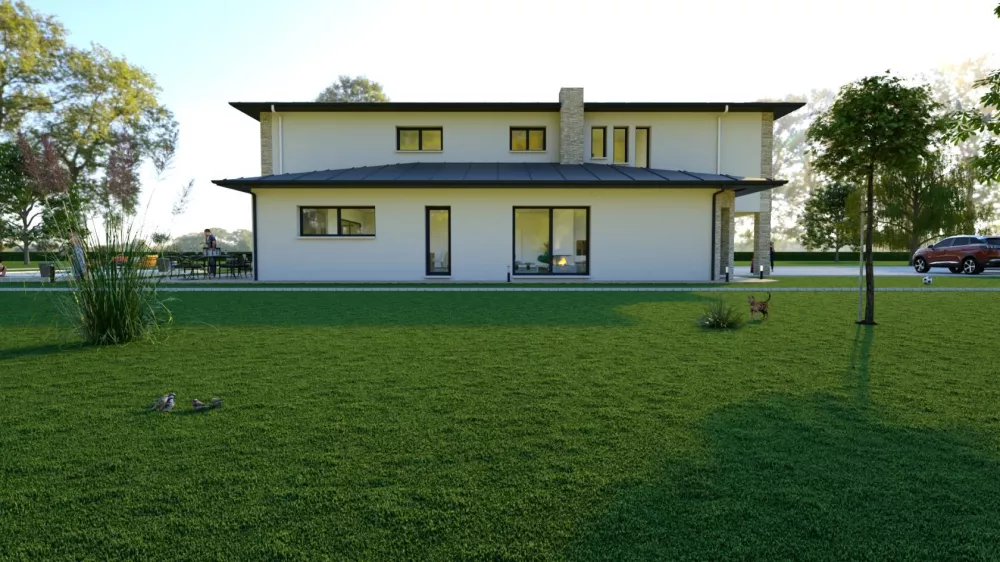 Image du modèle de maison R+1 Compt1