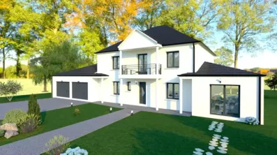 Image du modèle de maison R+1 Balcon