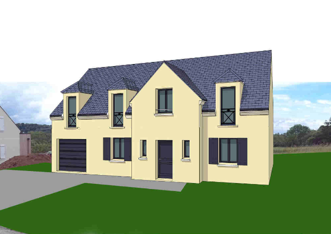 Image du modèle de maison R+C Tradi