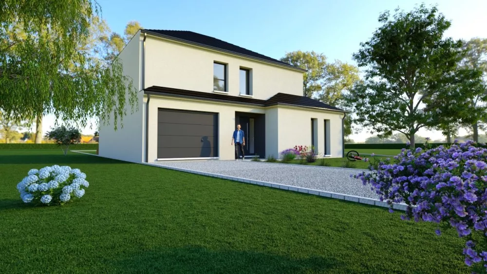 Image du modèle de maison R+1 Avancé
