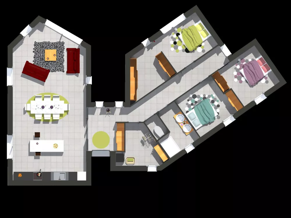 Image du modèle de maison ZENITH plan