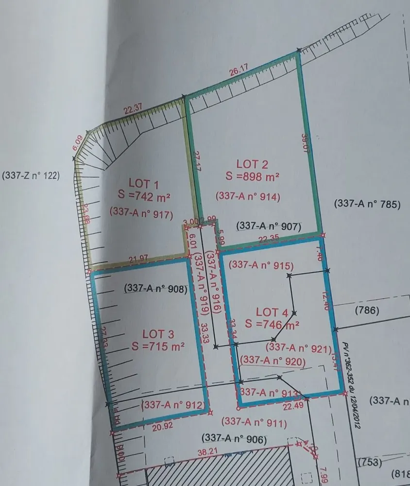 Image du modèle de maison PLAN LOTISSEMENT
