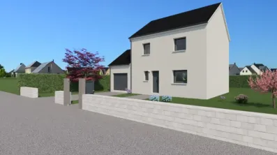 Image du modèle de maison ETAGE 3 CHAMBRES GARAGE