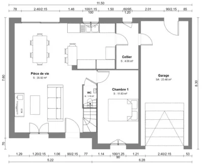 Image du modèle de maison RDC (15)