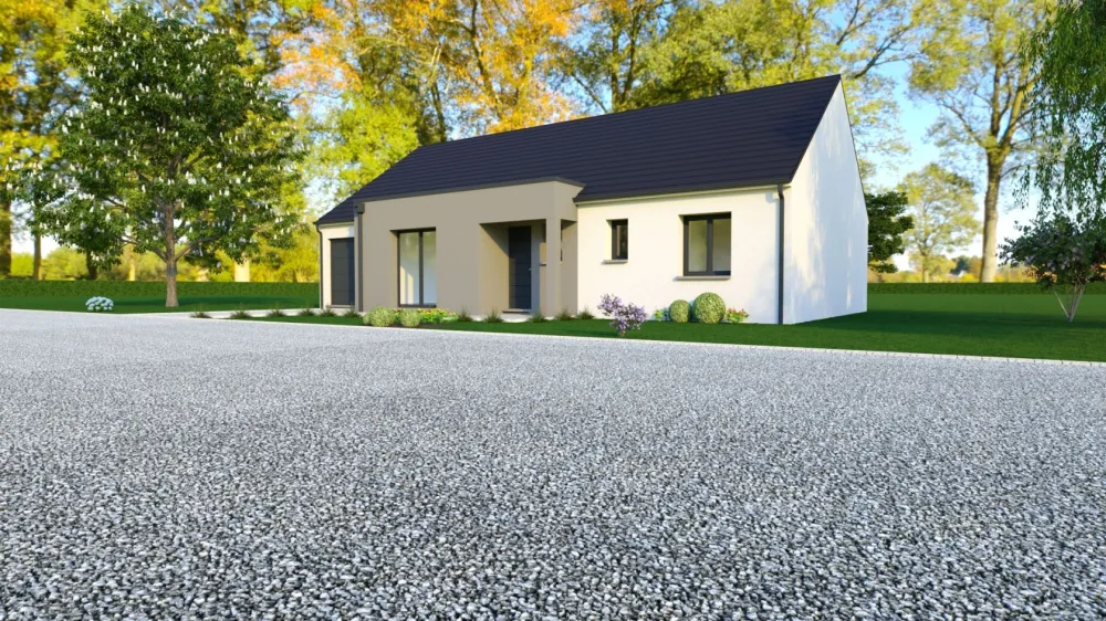 Image du modèle de maison Façade avant 1