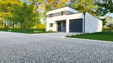 Image du modèle de maison 7 Visuel toit plat