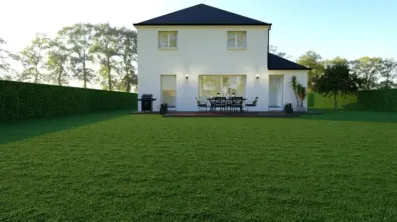 Image du modèle de maison Façade arrière