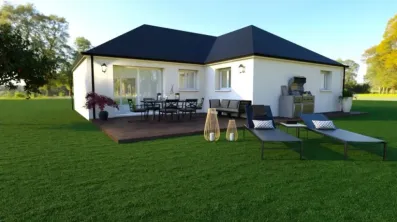 Image du modèle de maison Façade arrière