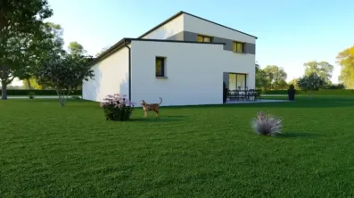 Image du modèle de maison 10 Visuel toit monopente