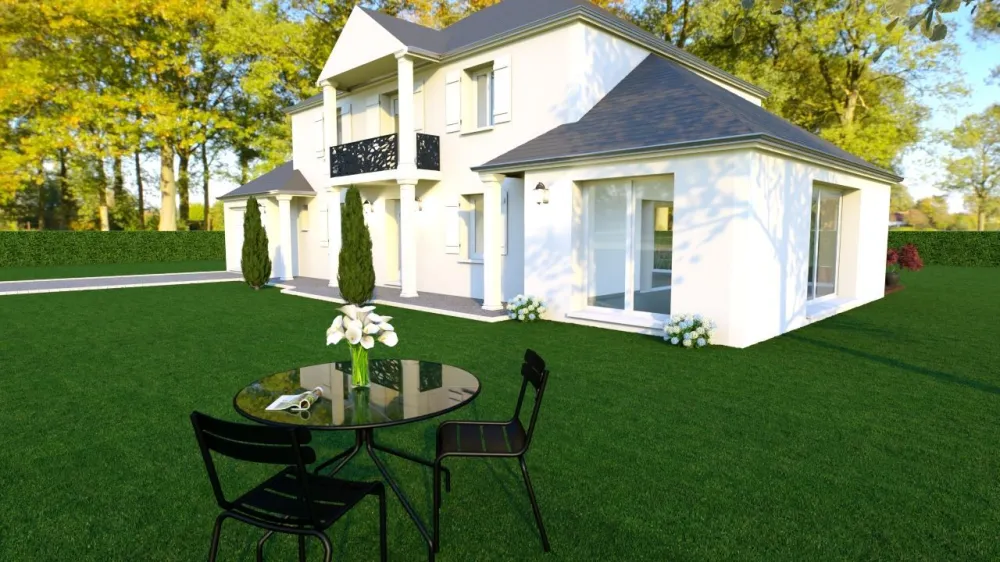 Image du modèle de maison Façade avant 2