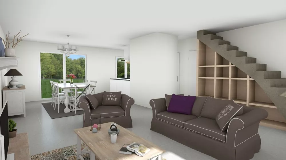 Image du modèle de maison VUE INTERIEURE