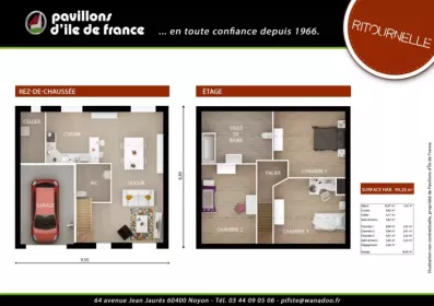 Image du modèle de maison Ritournelle intérieur