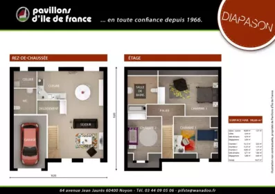 Image du modèle de maison Diapason intérieur