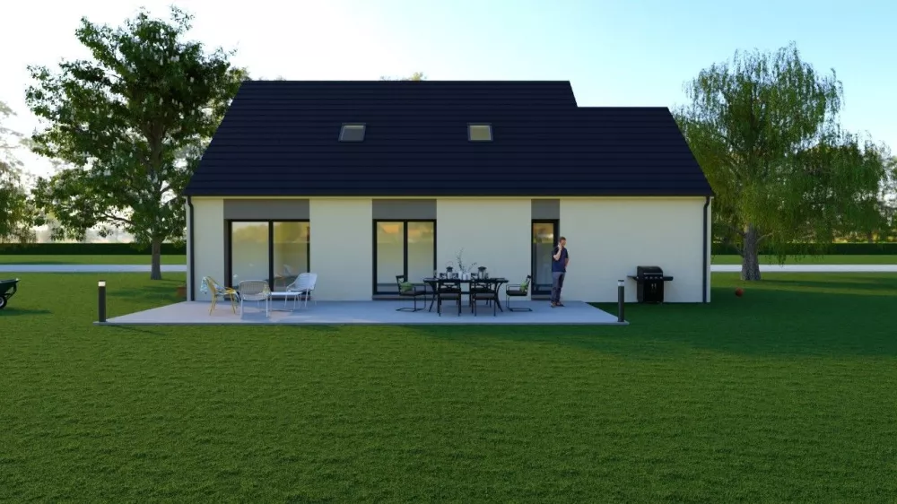 Image du modèle de maison PERS ARRIERE-VUE 1