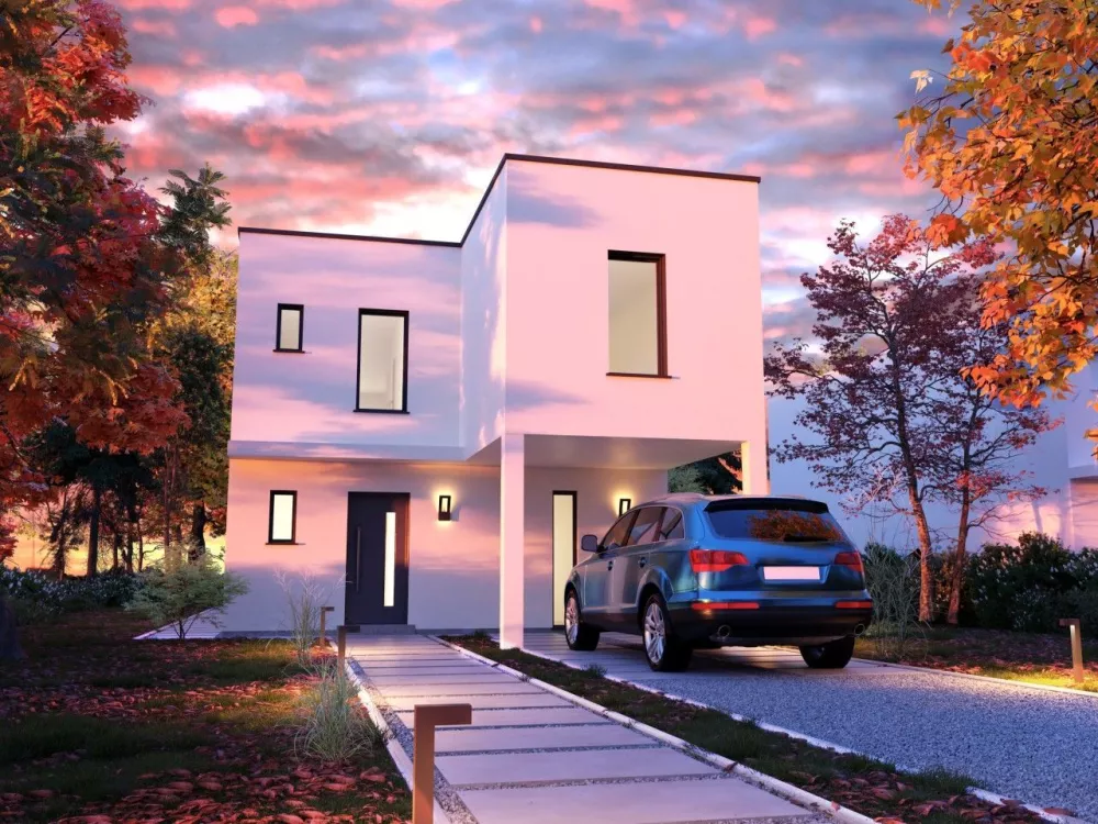 Image du modèle de maison PERS AVANT-VUE NUIT