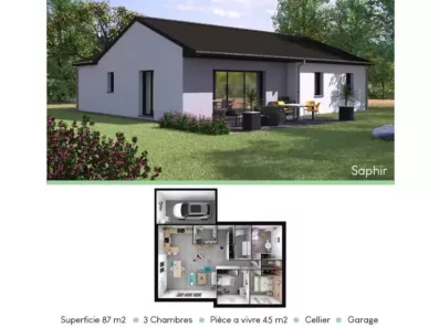 Image du modèle de maison saphir
