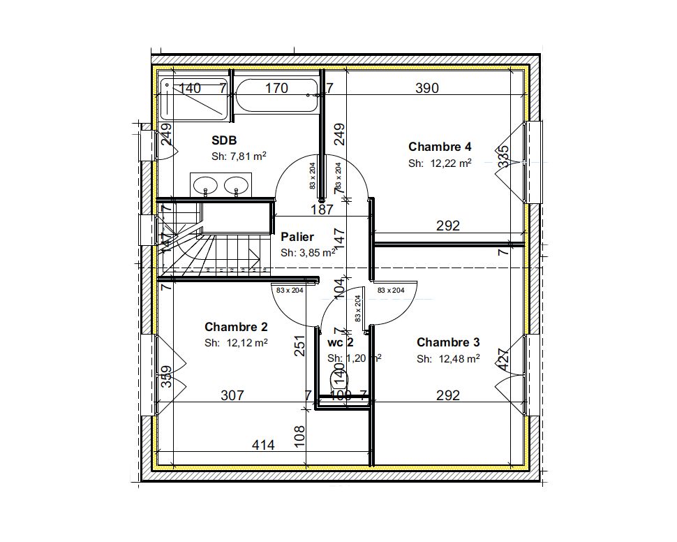 Image du modèle de maison PLAN-ETG