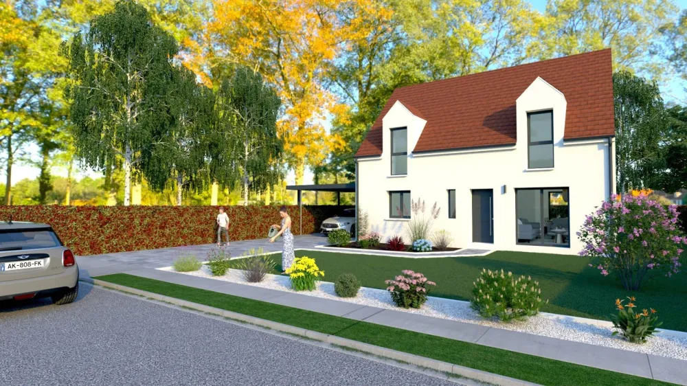 Image du modèle de maison Visuel avant