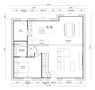 Image du modèle de maison Plan RDC (9)
