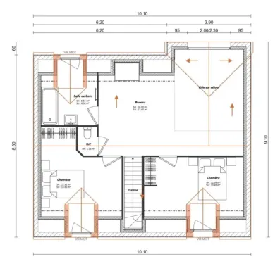 Image du modèle de maison Plan étage
