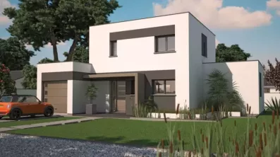 Image du modèle de maison Oreka_10h30_VueAvEnsemble_16x9_WEB