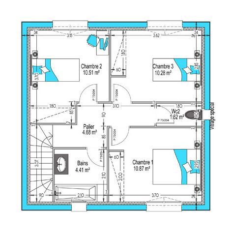 Image du modèle de maison Oreka-Concept2-132 ETAGE-sans cotes