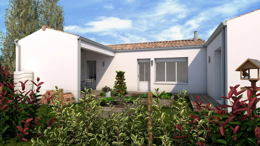 Image du modèle de maison AGAVE Arr jardin HD2400
