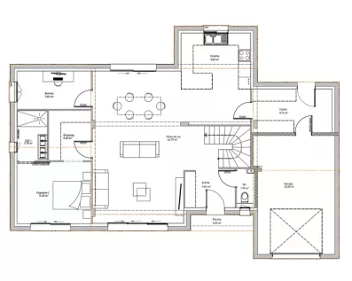 Image du modèle de maison PLAN JASMIN RDC